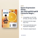 EPSON EXPRESSION HOME XP-530/XP630/XP635/XP830 CARTUCHO NEGRO FOTO Nº33 - características principales