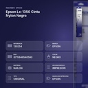 EPSON LX-1350 CINTA NYLON NEGRO - resumen de atributos