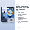 EPSON SINGLEPACK BLACK WF-100W 266 INK CARTRIDGE - características principales