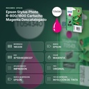 EPSON STYLUS PHOTO R-800/1800 CARTUCHO MAGENTA              DESCATALOGADO - resumen de atributos