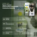 EPSON STYLUS S20/SX105/SX205/405 CARTUCHO AMARILLO - resumen de atributos