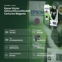 EPSON STYLUS S20/SX105/SX205/405 CARTUCHO MAGENTA - resumen de atributos