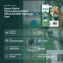 EPSON STYLUS S22/SX420W/425W/ OFFICE BX305F CARTUCHO CIAN - resumen de atributos