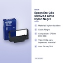 EPSON ERC-38B S015244 CINTA NYLON NEGRO - características principales