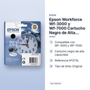 EPSON WORKFORCE WF-3000 Y WF-7000 CARTUCHO NEGRO DE ALTA CAPACIDAD Nº27XL - características principales