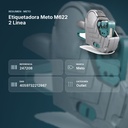 ETIQUETADORA METO M622 2 LINEA - resumen de atributos