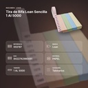 TIRA DE RIFA LOAN SENCILLA 1 AL 5000 - resumen de atributos