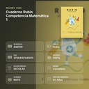CUADERNO RUBIO COMPETENCIA MATEMÁTICA 1  - resumen de atributos