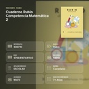 CUADERNO RUBIO COMPETENCIA MATEMÁTICA 2  - resumen de atributos
