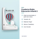 CUADERNO RUBIO EDUCACIÓN INFANTIL 2  - características principales