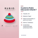 CUADERNO RUBIO EDUCACIÓN INFANTIL 7   - características principales