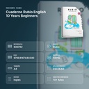CUADERNO RUBIO ENGLISH 10 YEARS BEGINNERS  - resumen de atributos