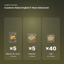CUADERNO RUBIO ENGLISH 6 YEARS ADVANCED  - formato de venta: paquete de 5, caja de 40