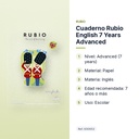 CUADERNO RUBIO ENGLISH 7 YEARS ADVANCED  - características principales