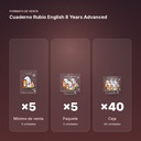 CUADERNO RUBIO ENGLISH 8 YEARS ADVANCED - formato de venta: paquete de 5, caja de 40