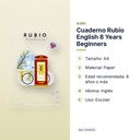 CUADERNO RUBIO ENGLISH 8 YEARS BEGINNERS - características principales