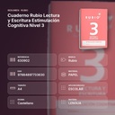 CUADERNO RUBIO LECTURA Y ESCRITURA ESTIMULACIÓN COGNITIVA NIVEL 3  - resumen de atributos