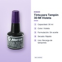 TINTA PARA TAMPÓN 30 ML VIOLETA - características principales