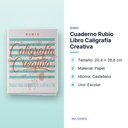 CUADERNO RUBIO LIBRO CALIGRAFÍA CREATIVA - características principales