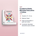 CUADERNO RUBIO MANDALA EDUCATIVO +3 AÑOS - características principales