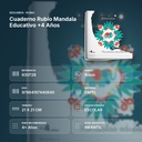 CUADERNO RUBIO MANDALA EDUCATIVO +4 AÑOS  - resumen de atributos