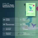 CUADERNO RUBIO VACACIONES 5ºPR - resumen de atributos