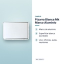 PIZARRA BLANCA MK MARCO ALUMINIO - características principales