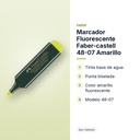 MARCADOR FLUORESCENTE FABER-CASTELL 48-07 AMARILLO - características principales