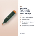 MARCADOR FLUORESCENTE FABER-CASTELL 48-07 NARANJA - características principales