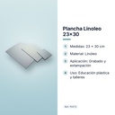 PLANCHA LINOLEO 23X30 - características principales