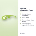 PLANTILLA INFORMATICA FABER - características principales