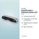 PLASTIFICADORA FELLOWES SATURN A3 - características principales
