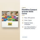 PLASTILINA CAMPUS GRANDE 400G CARNE - características principales