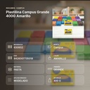PLASTILINA CAMPUS GRANDE 400G AMARILLO - resumen de atributos