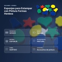 ESPONJAS PARA ESTAMPAR CON PINTURA FORMAS HENBEA - resumen de atributos