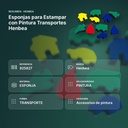 ESPONJAS PARA ESTAMPAR CON PINTURA TRANSPORTES HENBEA - resumen de atributos