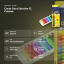 CERAS DACS ESTUCHE 12 COLORES  - resumen de atributos