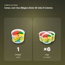 CERAS JOVI OSO MÁGICO BOTE 30 UDS 8 COLORES - formato de venta: caja de 6