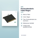 PORTACALENDARIO FAIBO NEGRO - características principales