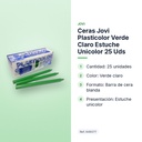 CERAS JOVI PLASTICOLOR VERDE CLARO ESTUCHE UNICOLOR 25 UDS - características principales