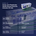 CERAS JOVI PLASTICOLOR VERDE OSCURO ESTUCHE UNICOLOR 25 UDS  - resumen de atributos