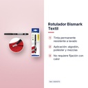ROTULADOR BISMARK TEXTIL - características principales