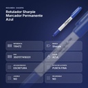 ROTULADOR SHARPIE MARCADOR PERMANENTE AZUL  - resumen de atributos