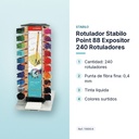 ROTULADOR STABILO POINT 88 EXPOSITOR 240 ROTULADORES - características principales
