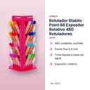 ROTULADOR STABILO POINT 88 EXPOSITOR ROTATIVO 480 ROTULADORES - características principales