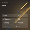ROTULADOR STABILO POINT 88 AZUL - resumen de atributos