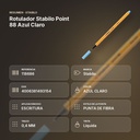 ROTULADOR STABILO POINT 88 AZUL CLARO  - resumen de atributos
