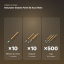 ROTULADOR STABILO POINT 88 AZUL HIELO - formato de venta: paquete de 10, caja de 500