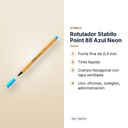 ROTULADOR STABILO POINT 88 AZUL NEON - características principales