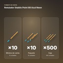 ROTULADOR STABILO POINT 88 AZUL NEON - formato de venta: paquete de 10, caja de 500